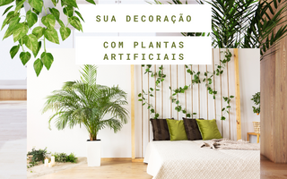 Tendência de Decoração com Plantas Artificiais: Beleza Sustentável e Sem Esforço!