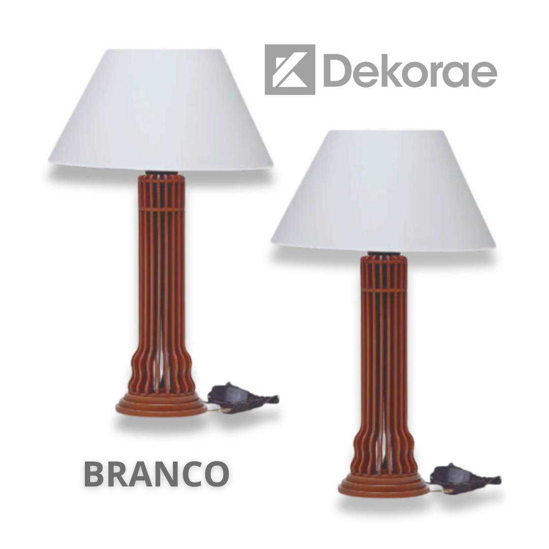 Abajur La Torre Cupula - Luminária Decoração I COMPRE 1 LEVE 2