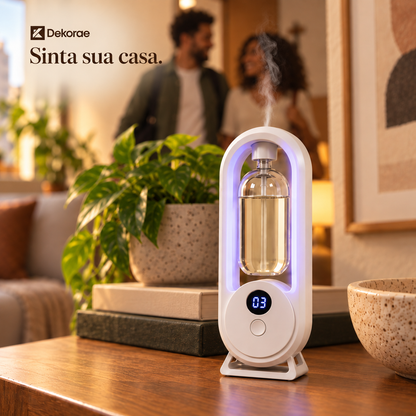 Aromatizador de Ambiente Inteligente Automático Difusor Essências e Umidificador