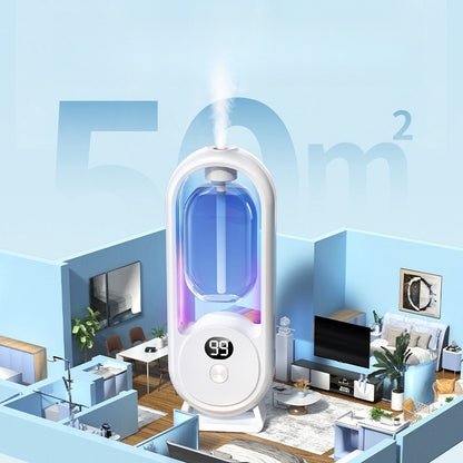 Aromatizador de Ambiente Inteligente Automático Difusor Essências e Umidificador