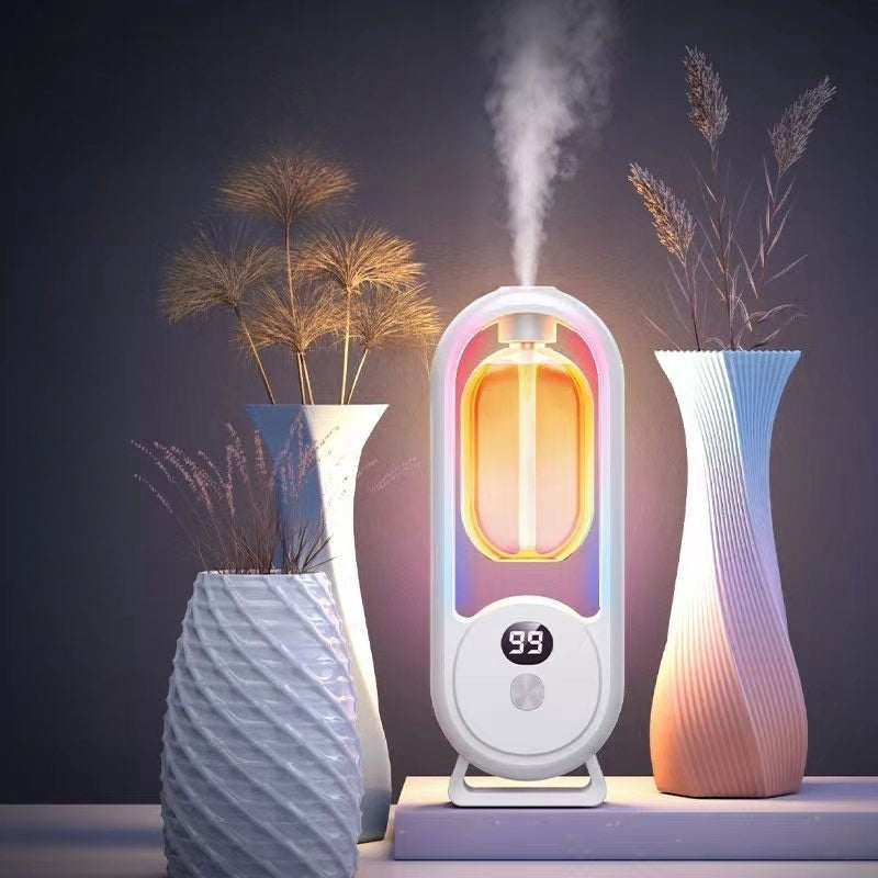 Aromatizador de Ambiente Inteligente Automático Difusor Essências e Umidificador