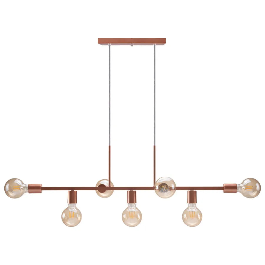 Lustre Pendente Jabutty Luxo - cabo ajustável
