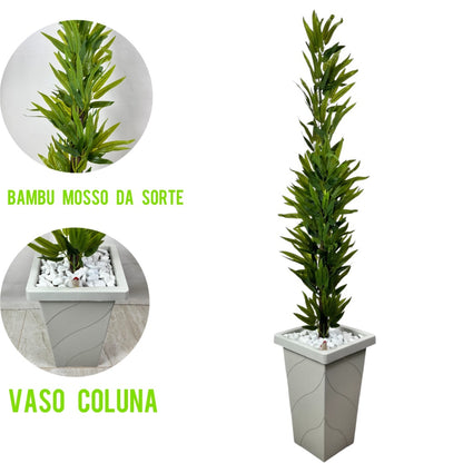 Planta Artificial Cerejeira Rosa Bebe Com Vaso Grande + Suporte Decorativo Decoração Enfeite Sala Casa