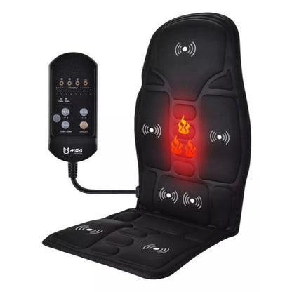 Assento Massageador Elétrico Multiuso Bivolt com Calor Infravermelho 8 Modos