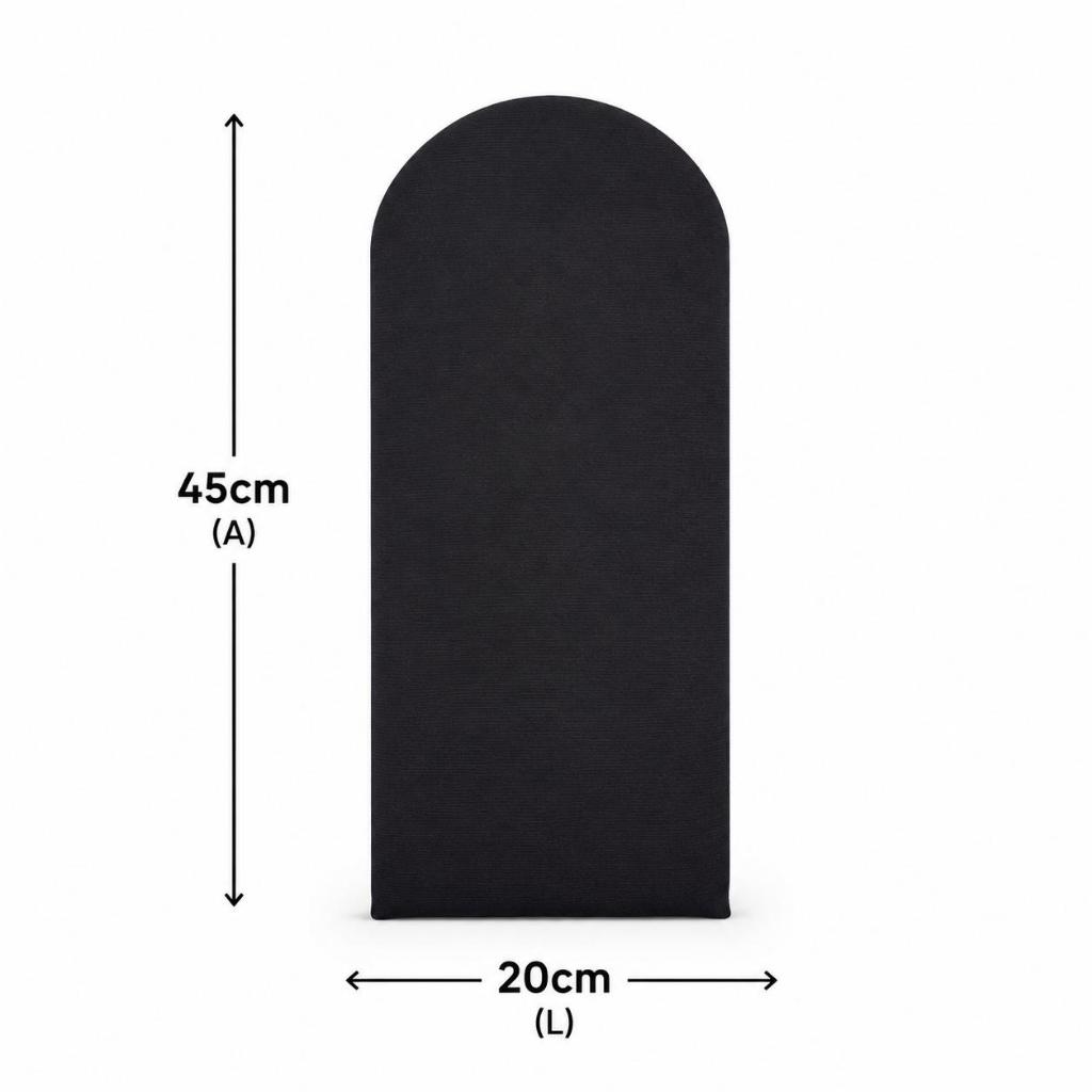 conjunto Cabeceiras Estofada Cama Box Casal Moderna Luxo Modulada Sem Furo Autocolante 40cmx19cm
