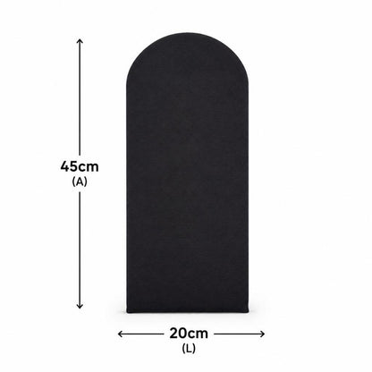 conjunto Cabeceiras Estofada Cama Box Casal Moderna Luxo Modulada Sem Furo Autocolante 40cmx19cm