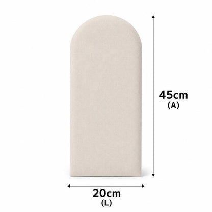 conjunto Cabeceiras Estofada Cama Box Casal Moderna Luxo Modulada Sem Furo Autocolante 40cmx19cm