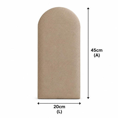 conjunto Cabeceiras Estofada Cama Box Casal Moderna Luxo Modulada Sem Furo Autocolante 40cmx19cm