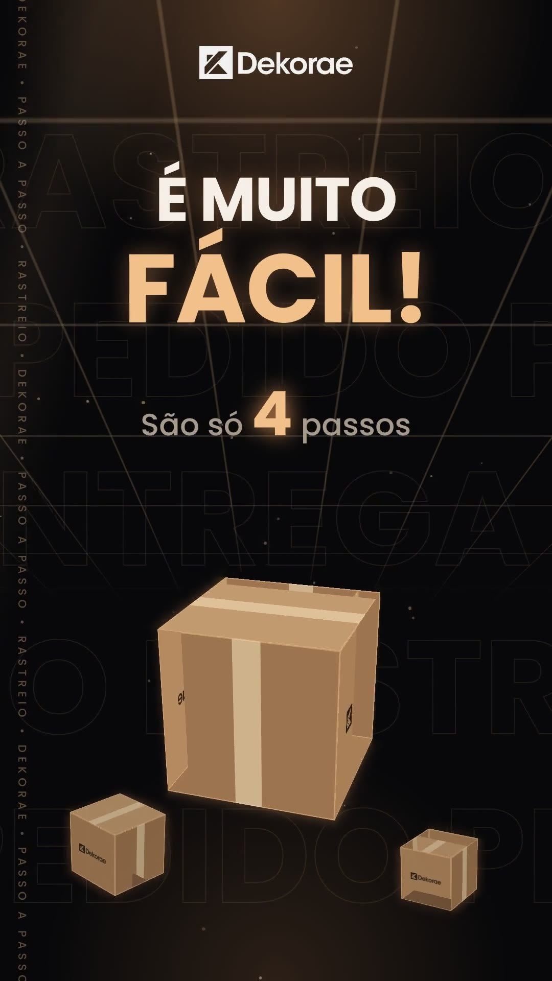 Como rastrear seu pedido na Dekorae (celular)